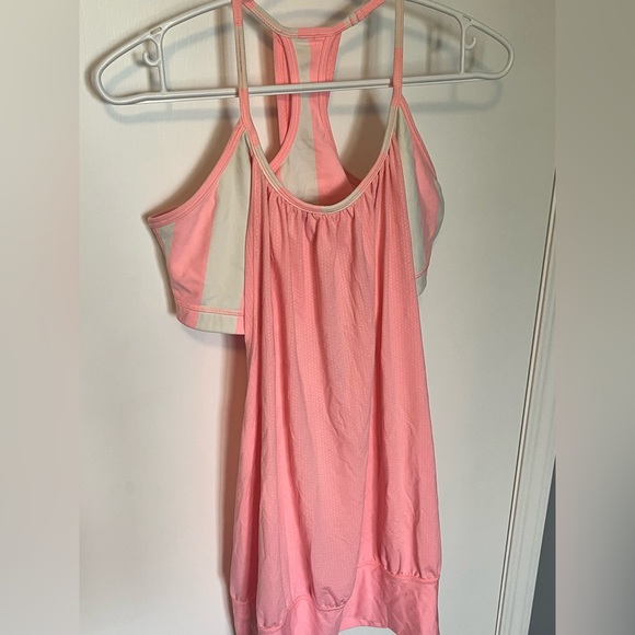 Women's Pink Racerback Tank Top - Picture 7 of 13